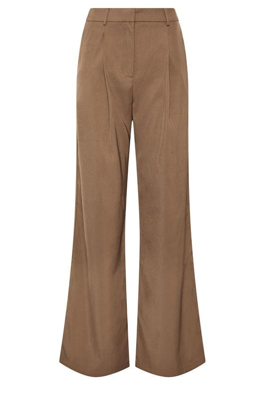  LTS Tall Light Brown Wide Leg Trousers