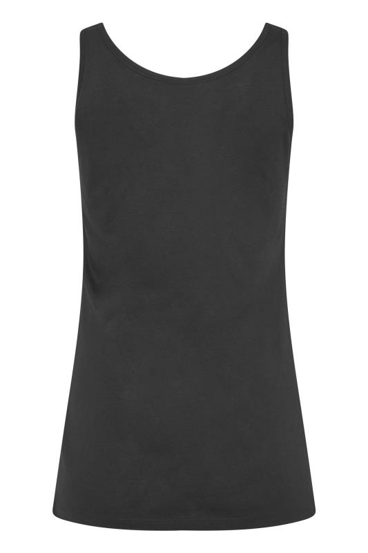 LTS 2 PACK Tall Women's Black & White Vest Tops