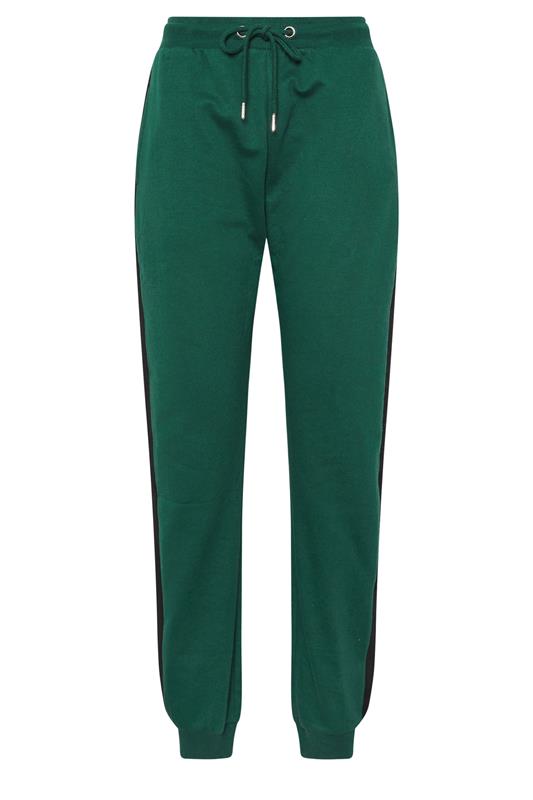 LTS Tall Green Colour Block Cuffed Joggers | Long Tall Sally 5