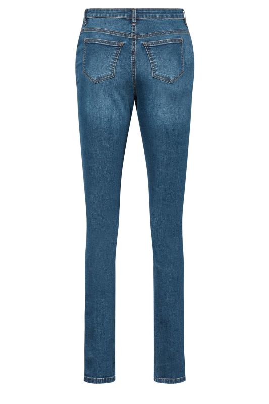 LTS Tall Women's Mid Blue MIA Slim Leg Jeans | Long Tall Sally 6