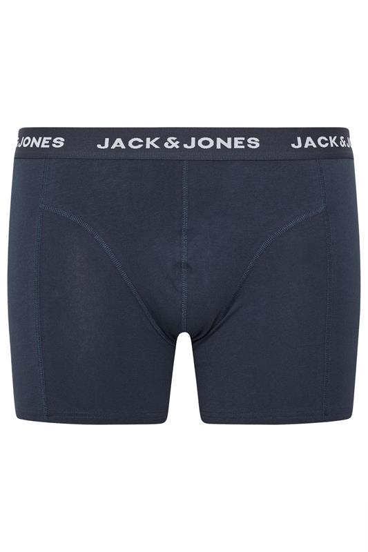 JACK & JONES Big & Tall 5 PACK Green/Blue/Black/Navy/Purple Boxers | BadRhino 8