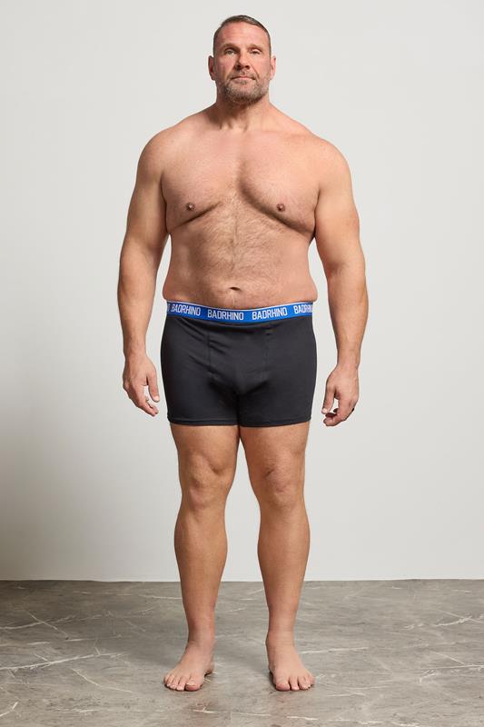 BadRhino 5 PACK Blue/Yellow/Brown/Purple/Black Band Boxers | BadRhino 3