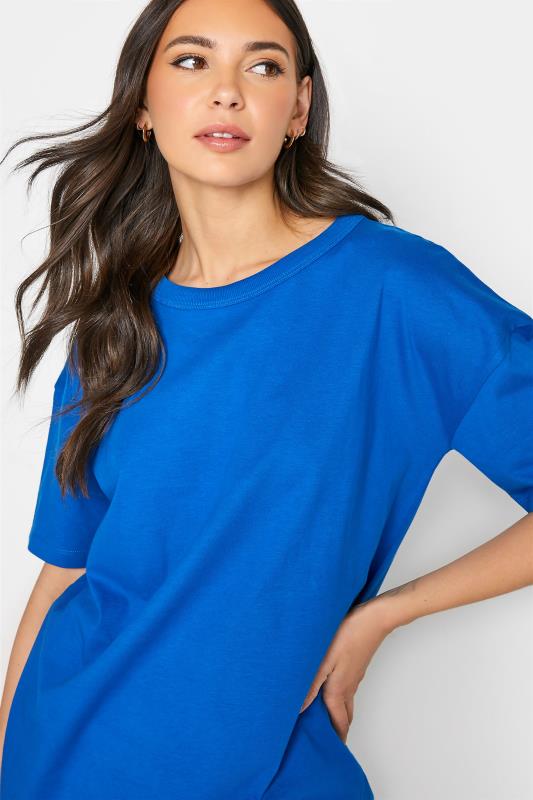 LTS Tall Women's Cobalt Blue Oversized Tunic T-Shirt | Long Tall Sally 4