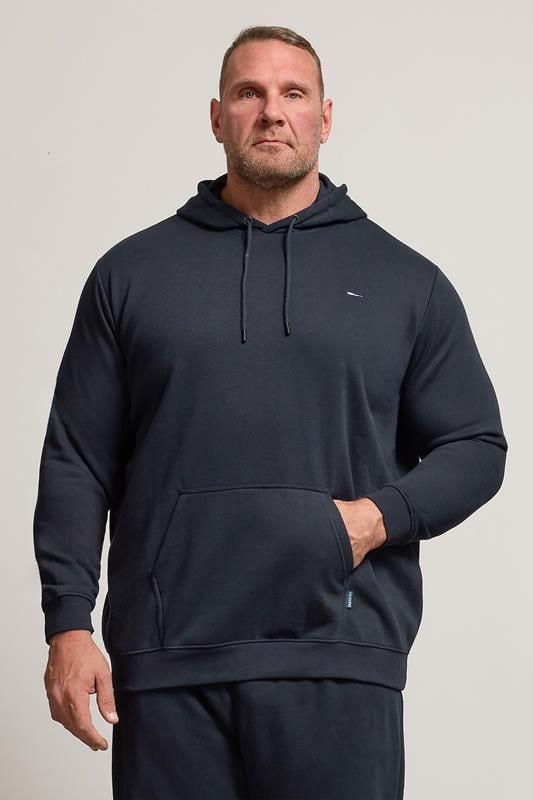 BadRhino Big & Tall Navy Blue Hoodie