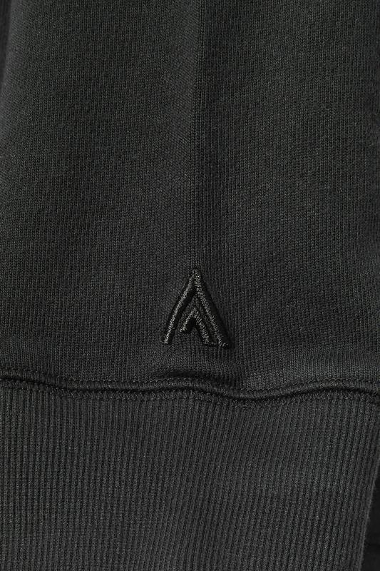 STUDIO A Big & Tall Black Crew Neck Sweatshirt | BadRhino 3