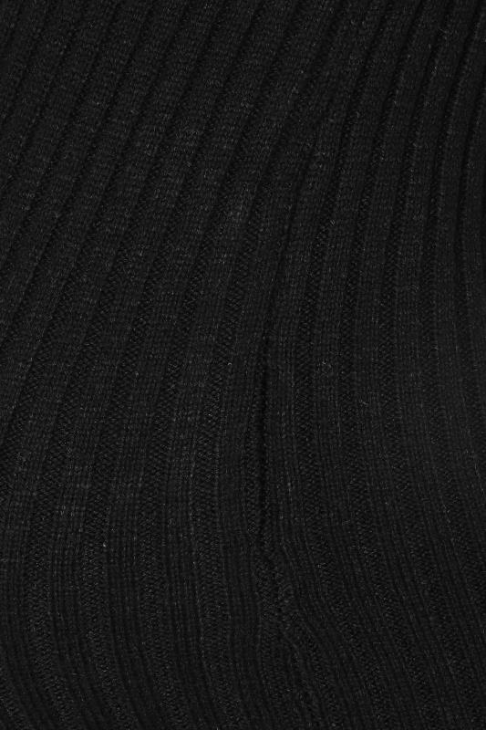 LTS Tall Women's Maternity Black Knitted Midaxi Dress | Long Tall Sally  5
