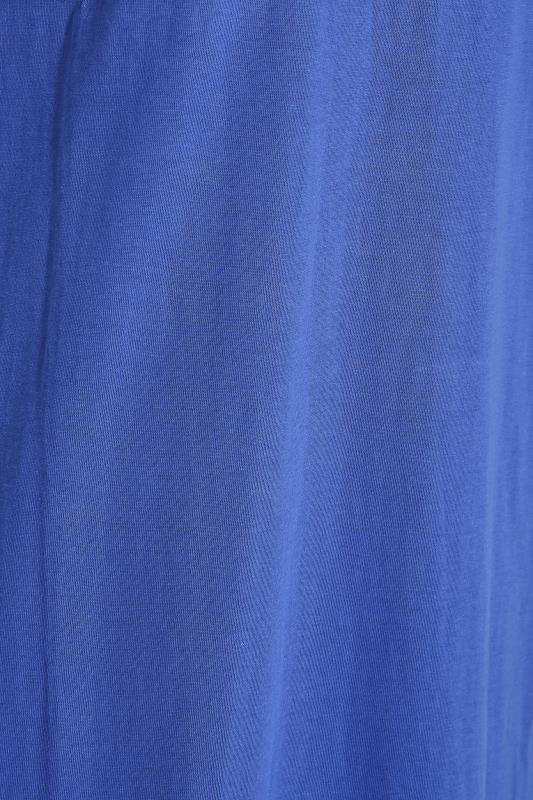LTS Tall Women's Cobalt Blue Cotton T-Shirt Dress | Long Tall Sally 5