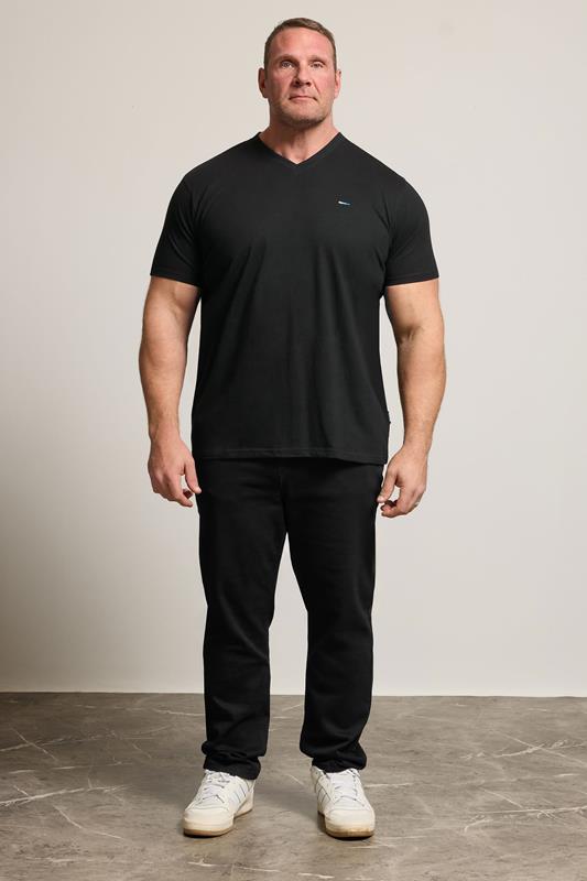 BadRhino Big & Tall Black/Red/Green/Blue/Navy Blue 5 Pack V-Neck T-Shirts | BadRhino 3