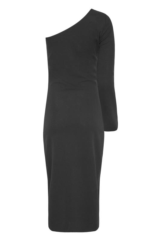 LTS Tall Women's Black One Shoulder Dress | Long Tall Sally 6