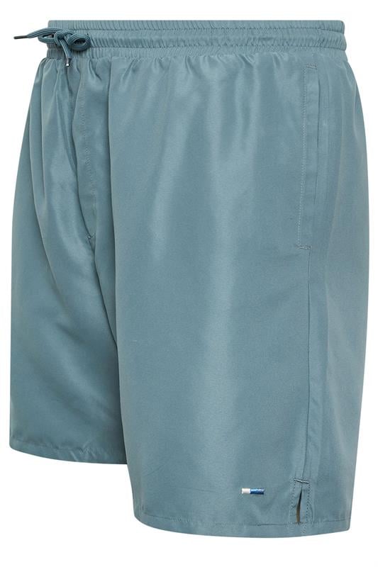 BadRhino Big & Tall Petrol Blue Swim Shorts | BadRhino 4