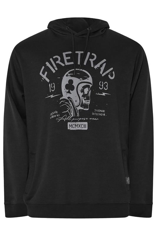 FIRETRAP Big & Tall Navy Blue Hoodie