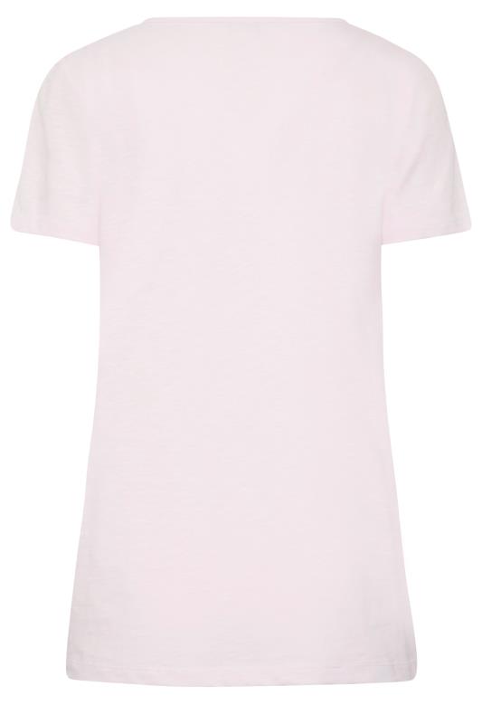 LTS Tall Womens Blush Pink Short Sleeve T-Shirt | Long Tall Sally  7