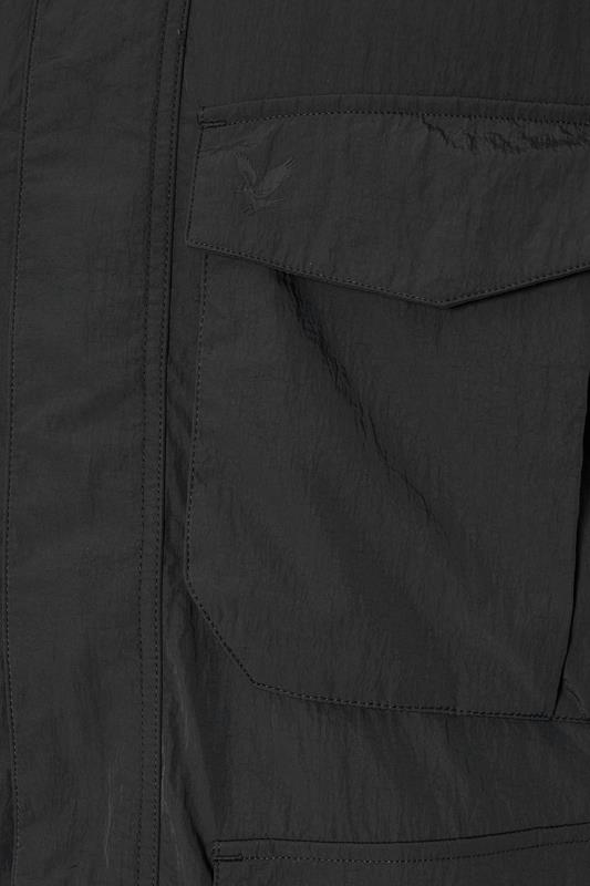 LYLE & SCOTT Big & Tall Black Tactical Parka Coat | BadRhino 3