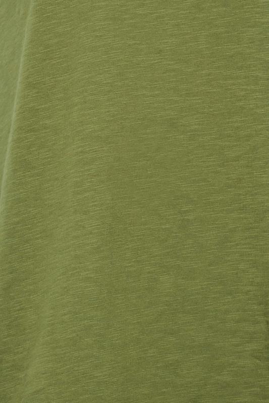 LTS Tall Womens Olive Green Short Sleeve T-Shirt | Long Tall Sally  5