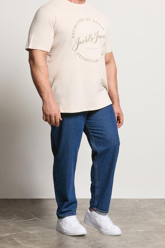 JACK & JONES Big & Tall Blue Denim Jeans
