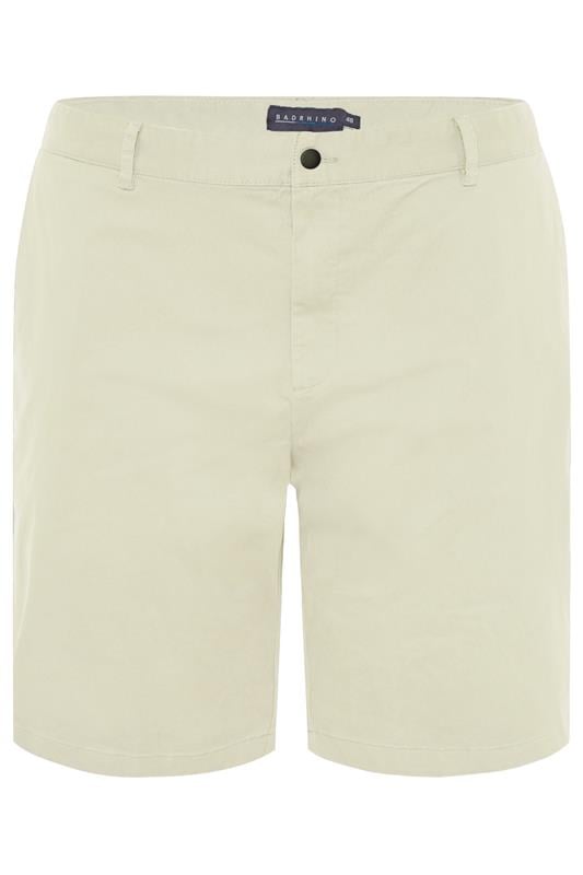 BadRhino Big & Tall 2 PACK Stone Brown & Navy Blue Stretch Chino Shorts | BadRhino 7
