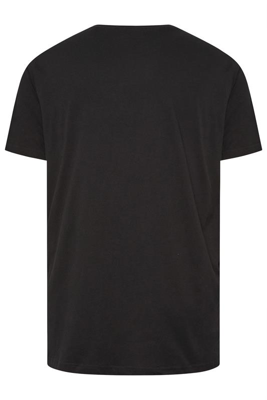 BadRhino Big & Tall Black & Red Iron Maiden Graphic T-Shirt | BadRhino 2