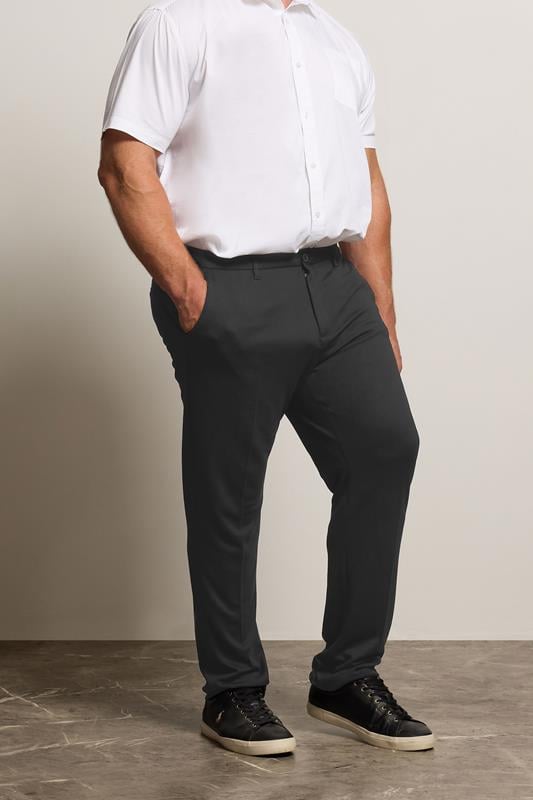 BadRhino Black Stretch Trousers | BadRhino 1