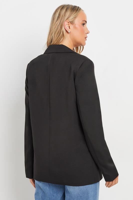 LTS Tall Women's Black Double Breasted Blazer | Long Tall Sally 3