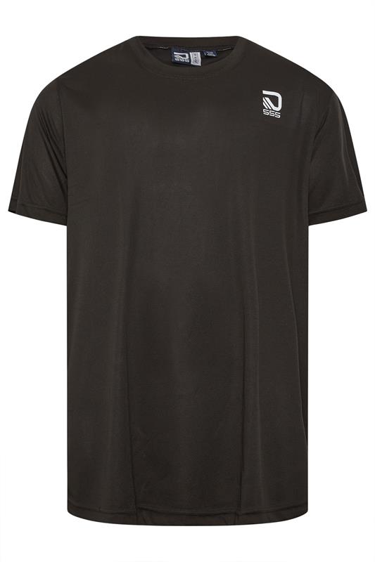 D555 Big & Tall Black Lightweight Active T-Shirt | BadRhino 4