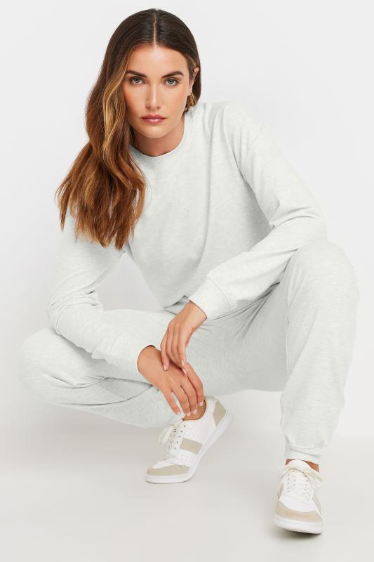 LTS Tall Womens Light Grey Sweatshirt Jogger Set Long Tall Sally