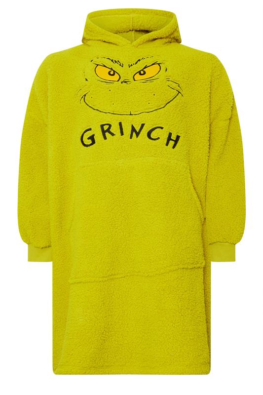BadRhino Big & Tall Green Grinch Blanket Hoodie | BadRhino 6