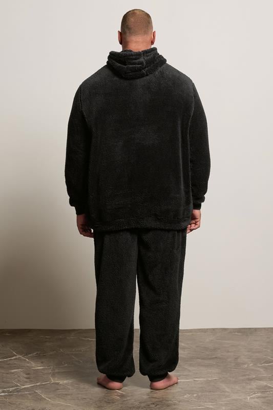 BadRhino Big & Tall Black Batman Fleece Lounge Set | BadRhino 2