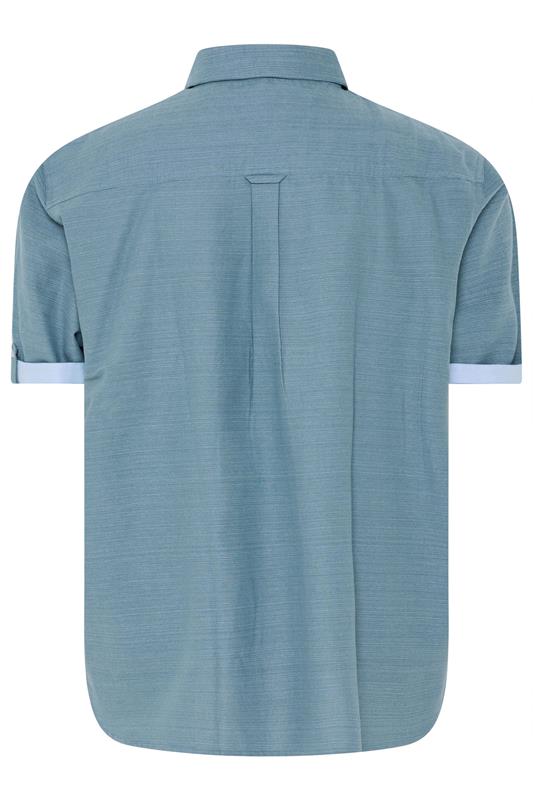 BadRhino Big & Tall Light Blue Slub Shirt | BadRhino 7