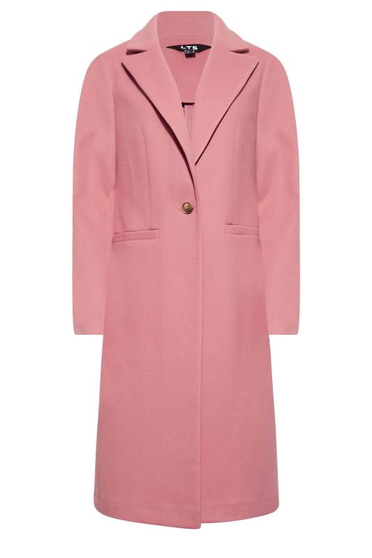 LTS Tall Women's Blush Pink Midi Formal Coat | Long Tall Sally 6