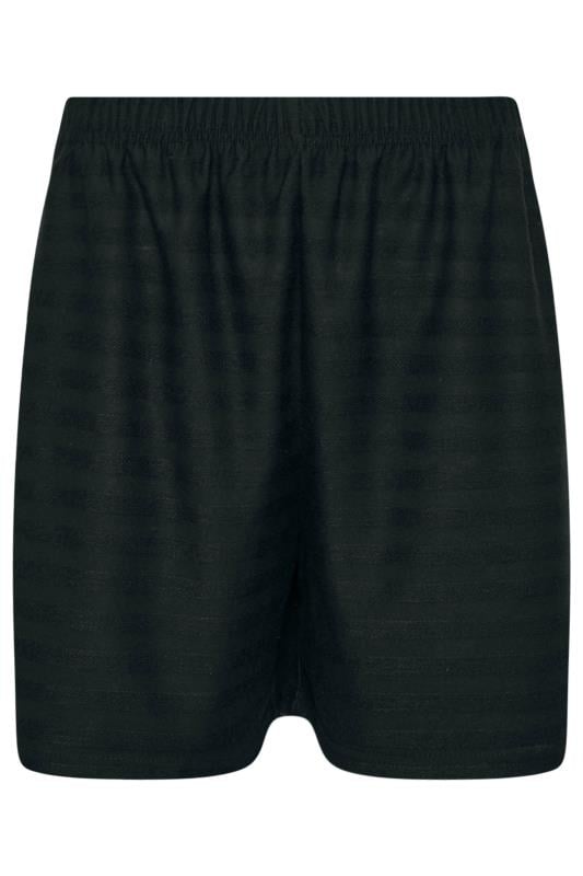 LTS Tall Black Shadow Stripe Shorts Long Tall Sally