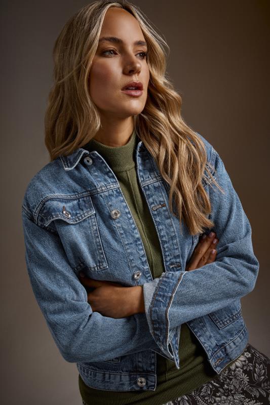 Denim jacket tall best sale