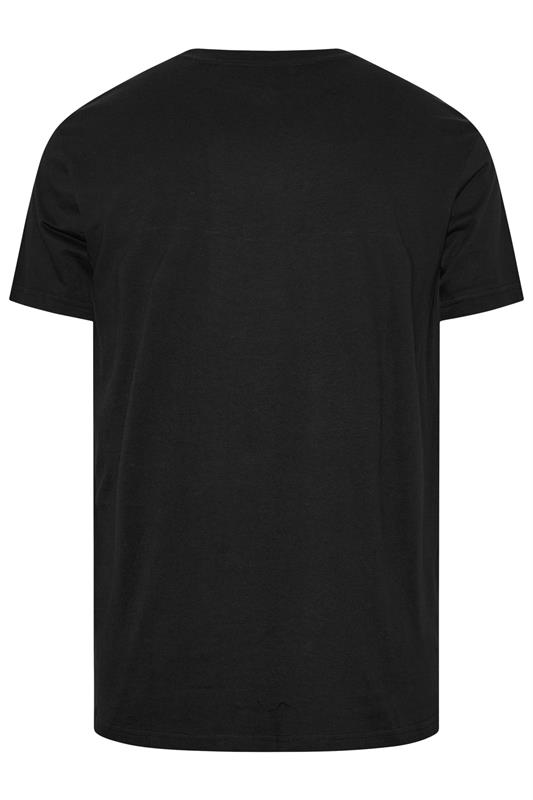 BadRhino Big & Tall Black Relaxed T-Shirt | BadRhino 2