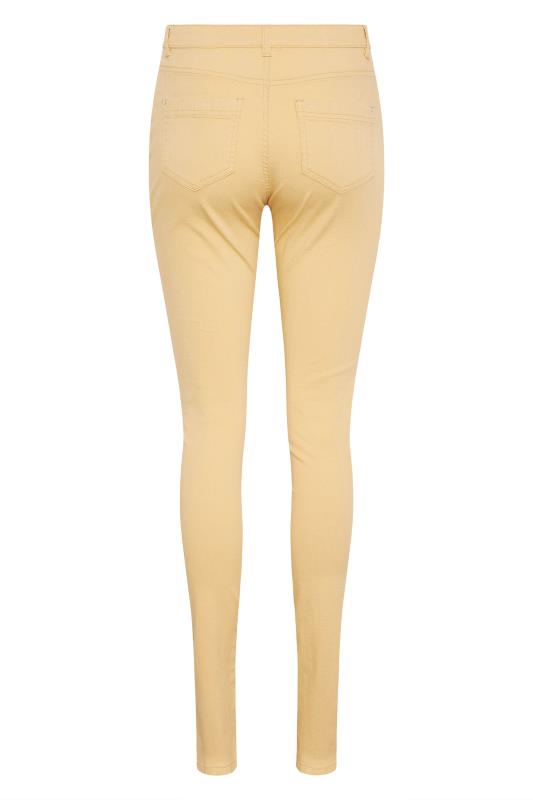 LTS Tall Women's Yellow AVA Skinny Jeans | Long Tall Sally 6