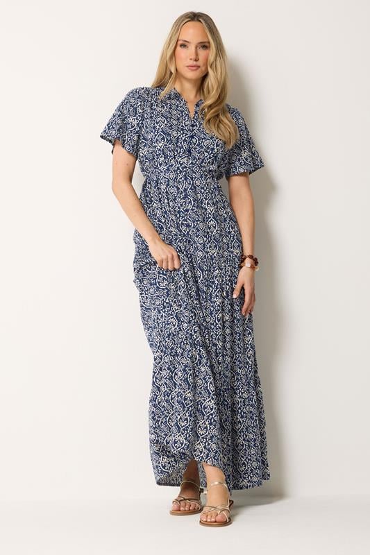 fitted lace wedding dress Flax-Full Dress - Linen Maxi Dress main image 0
