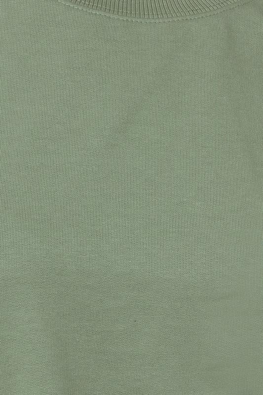 LTS Tall Sage Green Crew Neck Sweatshirt | Long Tall Sally 4