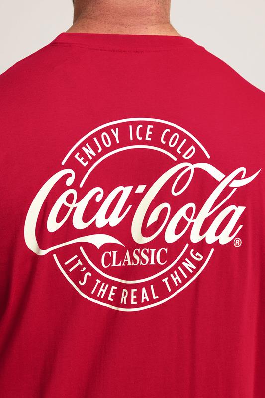 BadRhino Big & Tall Red Coca Cola Graphic T-Shirt | BadRhino 5