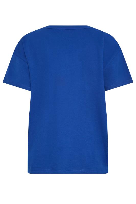 LTS Tall Cobalt Blue Short Sleeve T-Shirt | Long Tall Sally  8