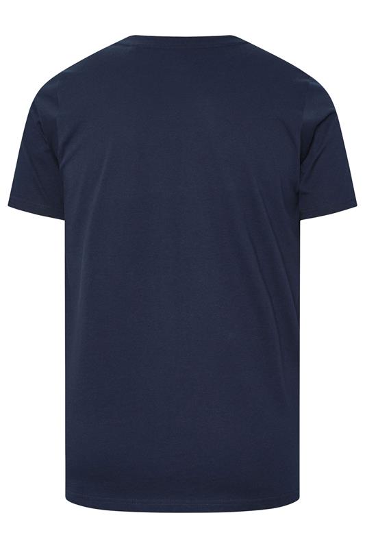 BadRhino Big & Tall Navy Blue Grinch Christmas Graphic T-Shirt | BadRhino 6