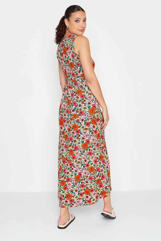 LTS Tall Women's Red Floral Print Maxi Dress | Long Tall Sally 3