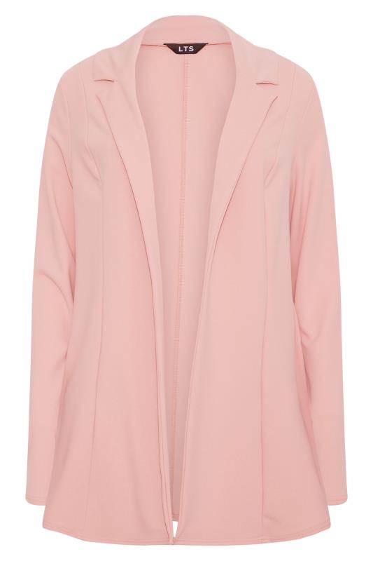 LTS Tall Women's Blush Pink Scuba Longline Blazer | Long Tall Sally  6