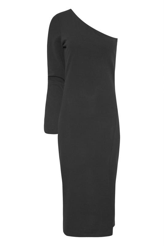 LTS Tall Women's Black One Shoulder Dress | Long Tall Sally 7