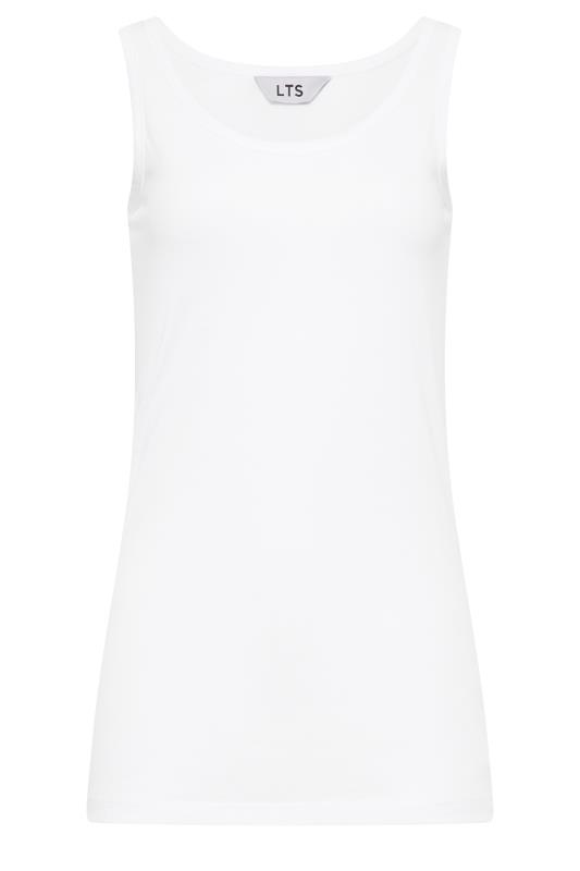 LTS Tall Women's White Vest Top | Long Tall Sally 6