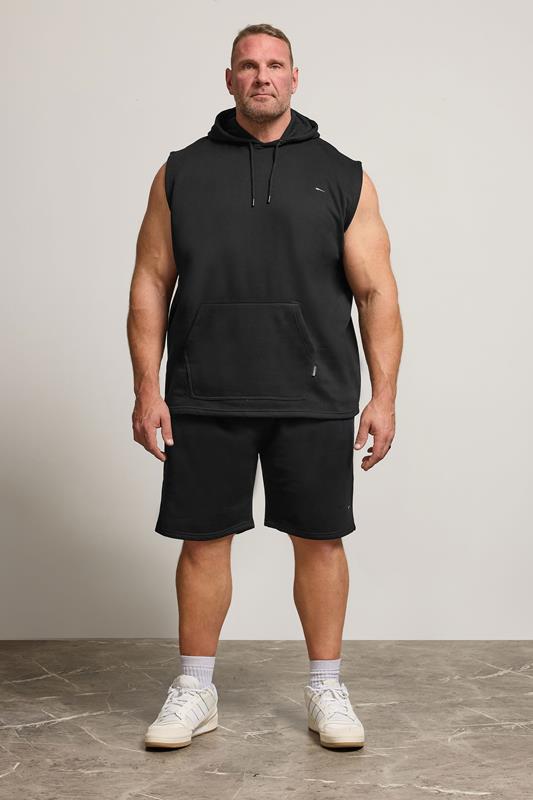 BadRhino Big & Tall Black Core Sleeveless Hoodie 3