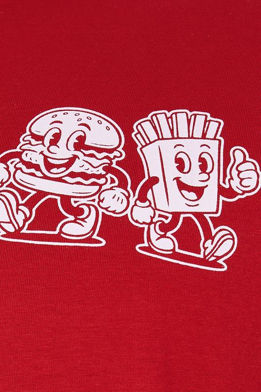 BadRhino Big & Tall Red Extra Long 'Grill & Chill' T-Shirt | BadRhino 8