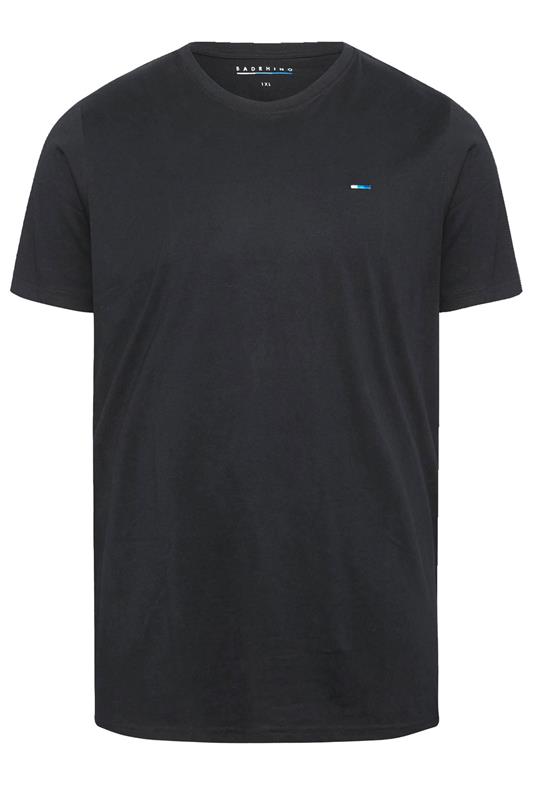 BadRhino Big & Tall 5 PACK Black Extra Long Core T-Shirts | BadRhino 6