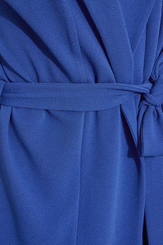 LTS Tall Women's Cobalt Blue Sleeveless Scuba Blazer | Long Tall Sally 5