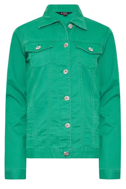 LTS Tall Women's Green Denim Jacket | Long Tall Sally 6
