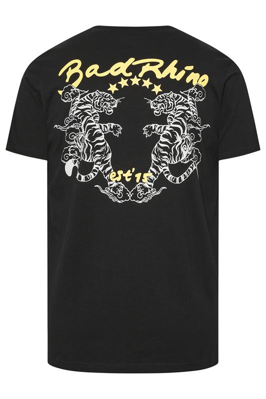 BadRhino Big & Tall Black Tiger Graphic T-Shirt | BadRhino 2