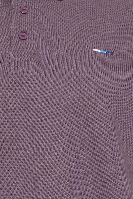 BadRhino Big & Tall Plum Purple Polo Shirt | BadRhino 4