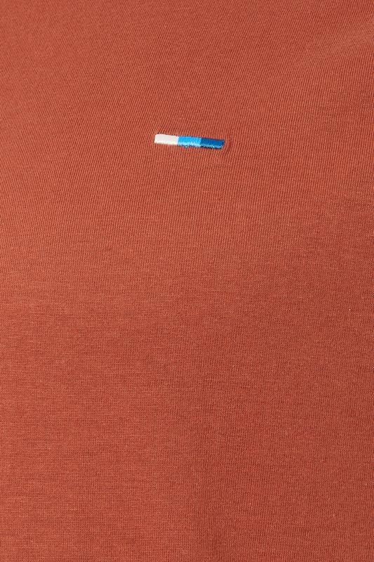 BadRhino Big & Tall Clay Orange Extra Long Core T-Shirt | BadRhino 7